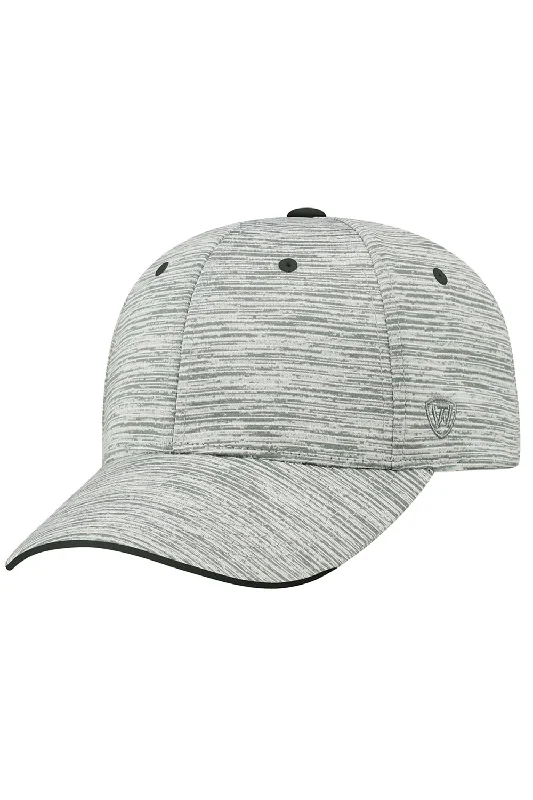 mens hats in ruby stone-J America Mens Ballaholla Snapback Hat - Grey/Black