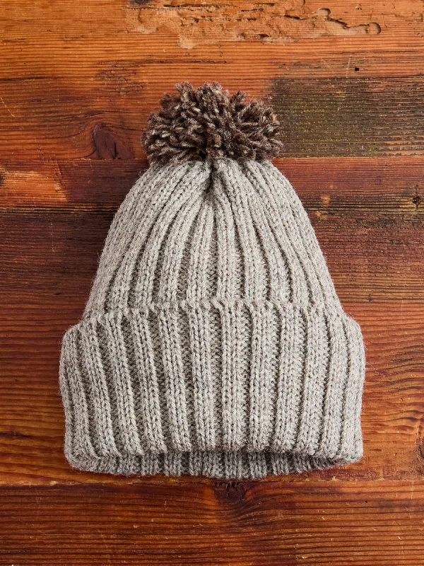 Beanies for extreme cold-Bon-Bon Watch Cap in Natural