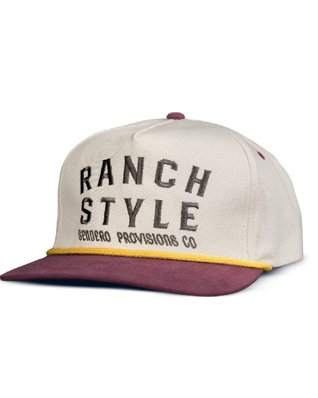 mens hats with relaxed fit-Ranch Style Hat