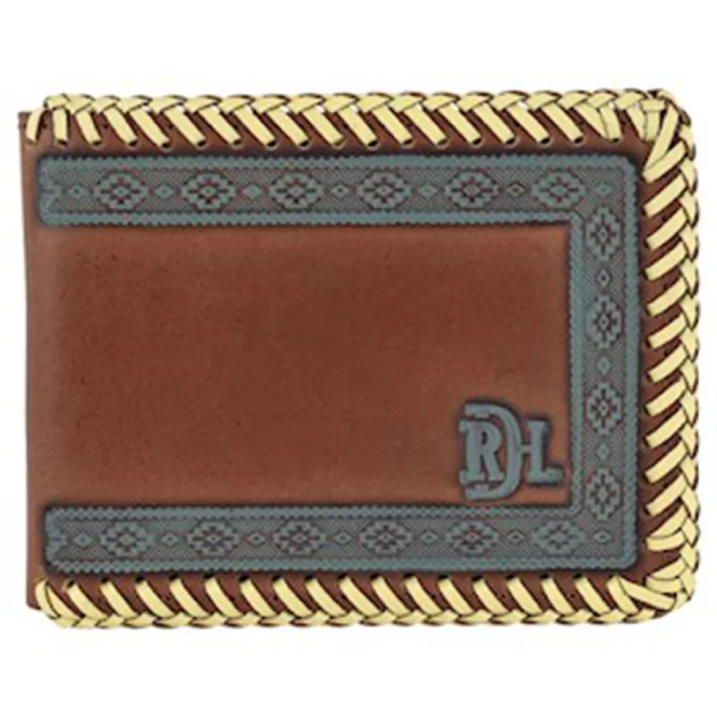 Beanies for cold runs-Red Dirt Hat Co. Bifold Washed Edge Pattern Wallet