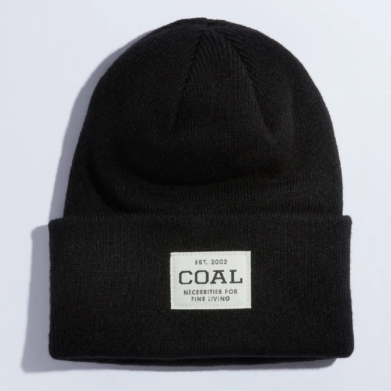 Custom beanies for kids-Coal The Uniform Recycled Knit Cuff Beanie