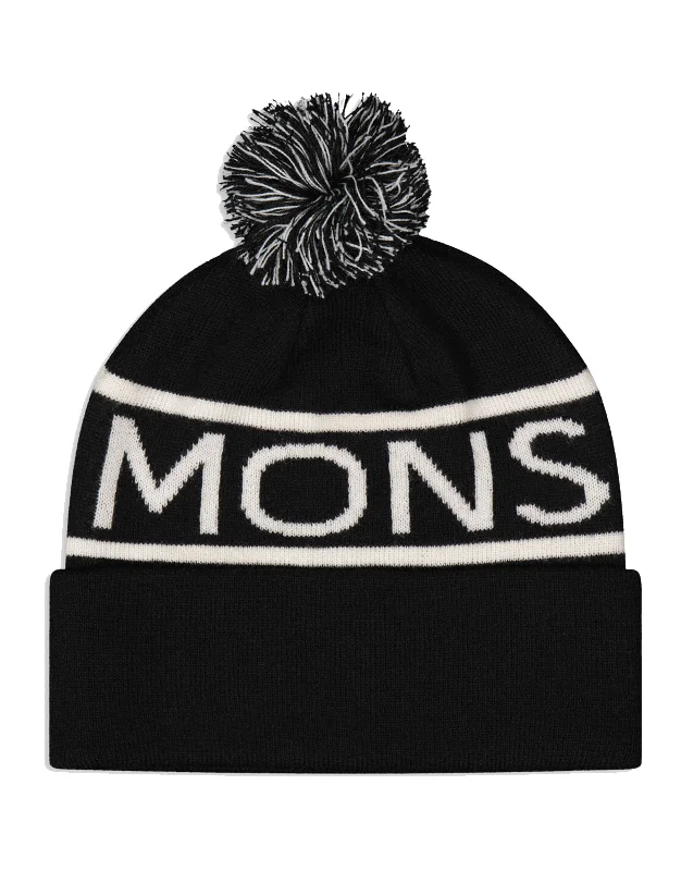 Beanies for rainy vibes-Mons Royale McCloud Pom Pom Merino Beanie